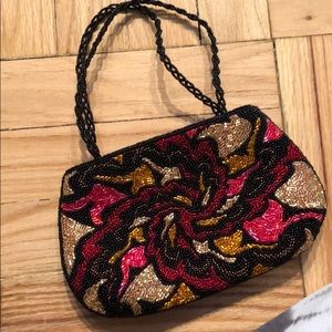 Beaded mini bag